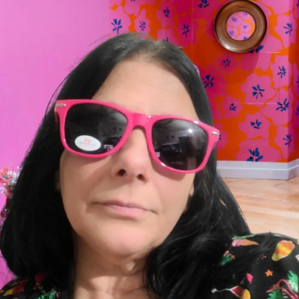 Trendy Pink Sunglasses Pack Of 5 UV protection